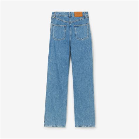 burberry giacchino jeans|Relaxed Fit Jeans in Mid blue .